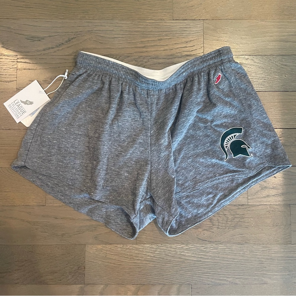 NWT MSU Spartan League Collegiate Outfitters Lounge Shorts